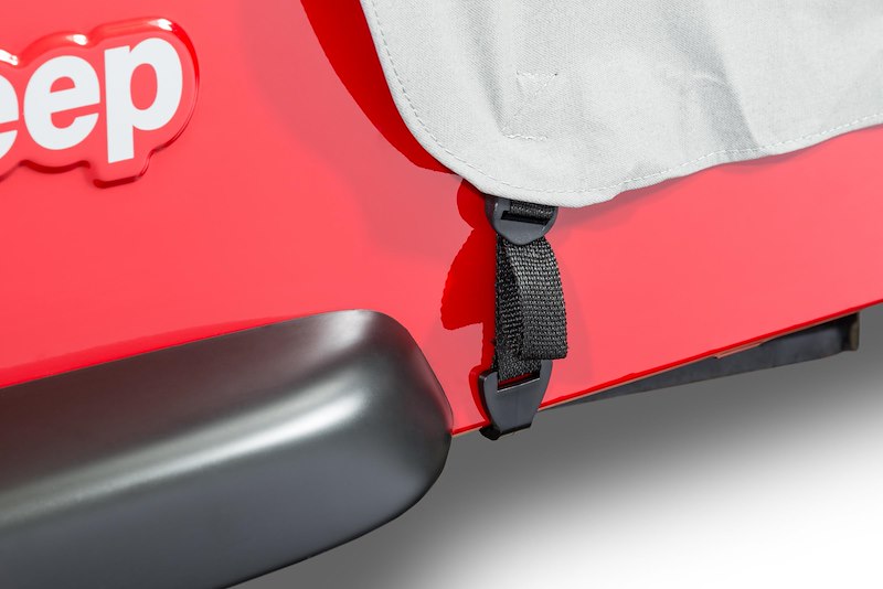 MasterTop - Cab Cover - Gray - Fits 1992-2006 Jeep Wrangler