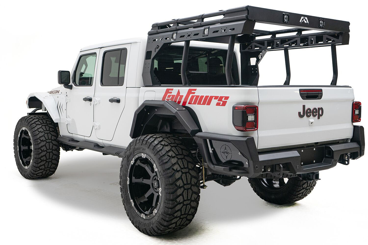 Fab Fours Overland Rack – Jeep Gladiator JT (Black Powder Coat)