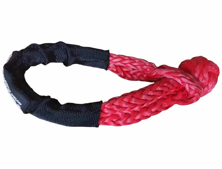 High Quality UHMWPE Soft Shackle  12mm*55mm Soft Shackle Rope With Protective Sleeve Cover-4