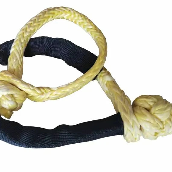 High Quality UHMWPE Soft Shackle  12mm*55mm Soft Shackle Rope With Protective Sleeve Cover-1