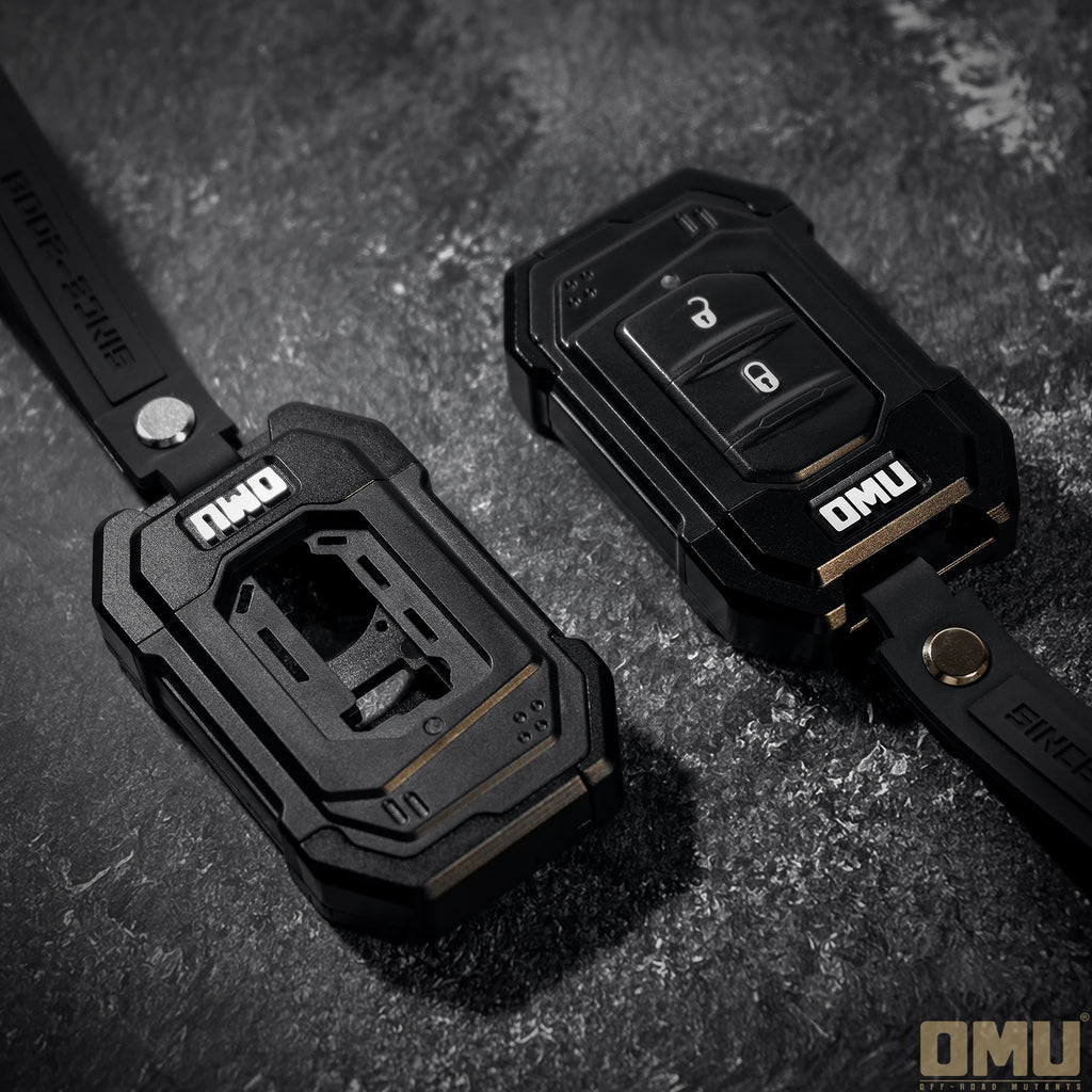OMU Genesis Series Key Case for Jeep Wrangler JL Gladiator Accessories 4x4 Offroad Key Cover for Jeep-5