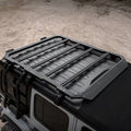 OMU Genesis Series Roof Luggage Rack for Jeep Wrangler JL Accessories Offroad Aluminum Roof Platform-0