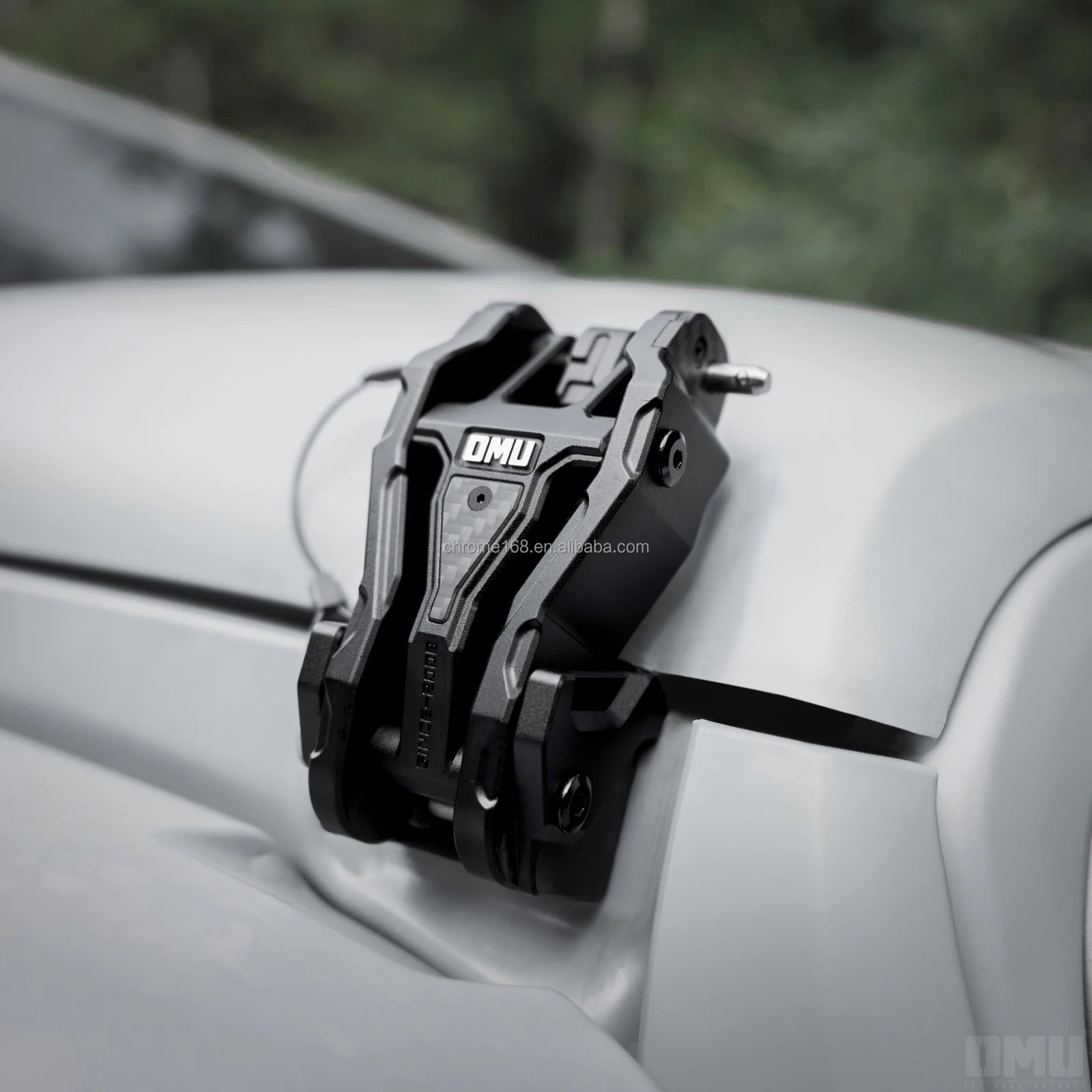 OMU Genesis Series Hood Catch Hood Lock for Jeep Wrangler JK JL/JT-0