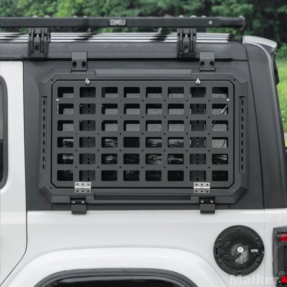 Storage Box for Jeep Wrangler JL Accessories Maiker Multifunctional Window Expansion Panel for Jeep-1