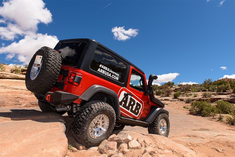 ARB Rock Rails – Jeep Wrangler JL 2-Door – Black Powder Coat (4450250)