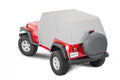 MasterTop - Cab Cover - Gray - Fits 1992-2006 Jeep Wrangler