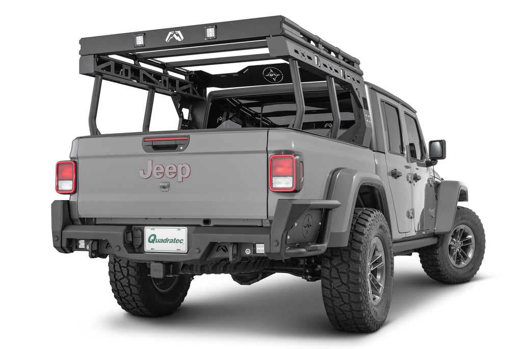 Fab Fours Overland Rack – Jeep Gladiator JT (Black Powder Coat)