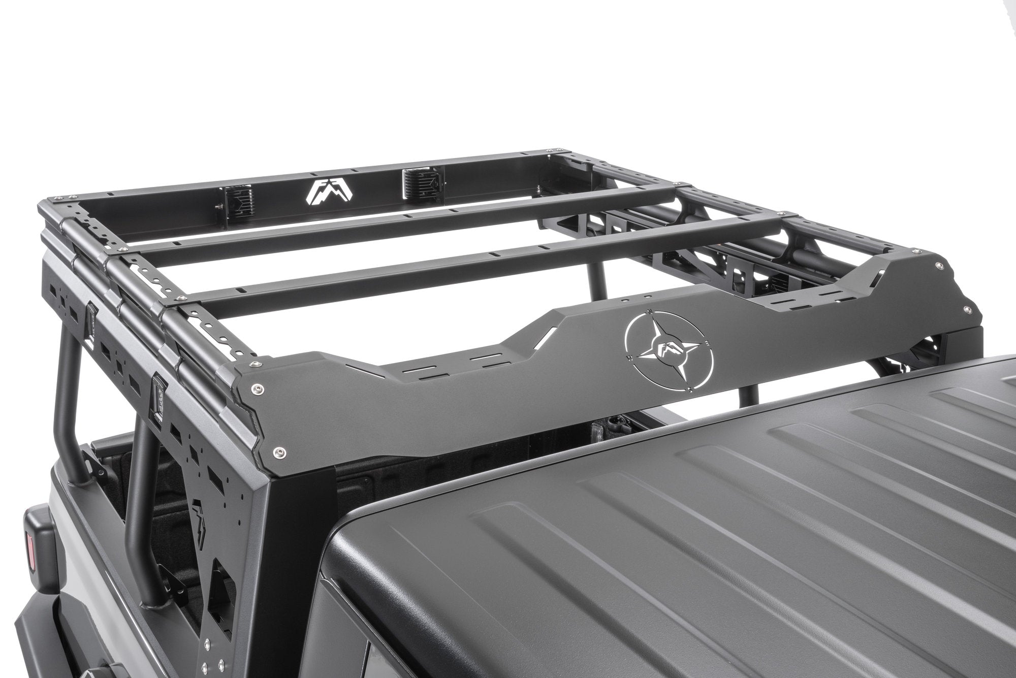 Fab Fours Overland Rack – Jeep Gladiator JT (Black Powder Coat)
